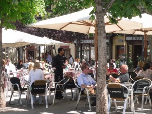 Santa Ana terraza Madrid