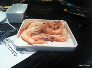 Prawns at Central Bar