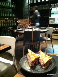 Pastrami sandwich at Canalla Bistro